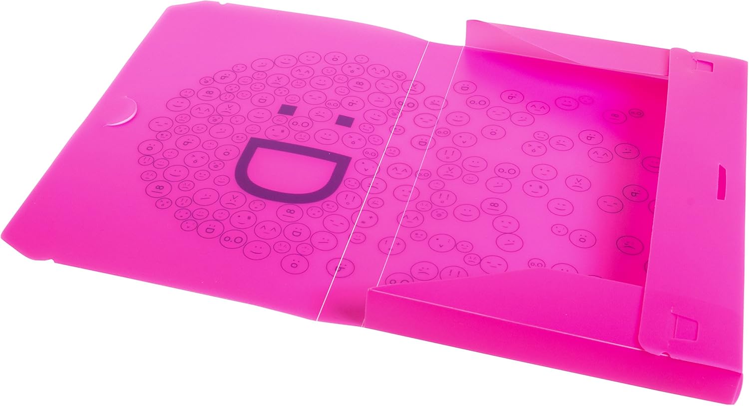 Thumbnail 3 de Fellowes 1028101 Cartella Progetto Shocking File – confezione da 4 cartelle fluo con chiusura elastico