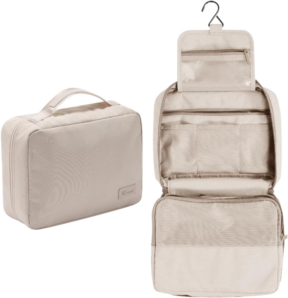 Detalle de Bansga Kulturbeutel Beige für Damen & Herren