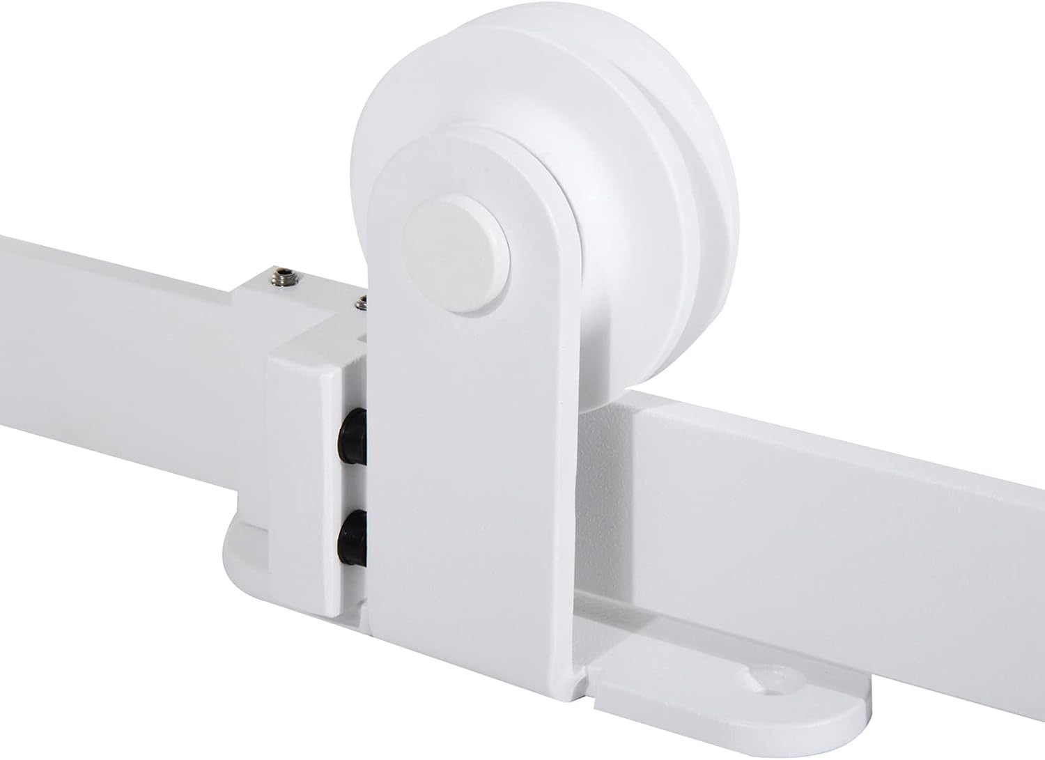 Thumbnail 5 de HOMCOM Kit porte coulissante rail 183 cm blanc