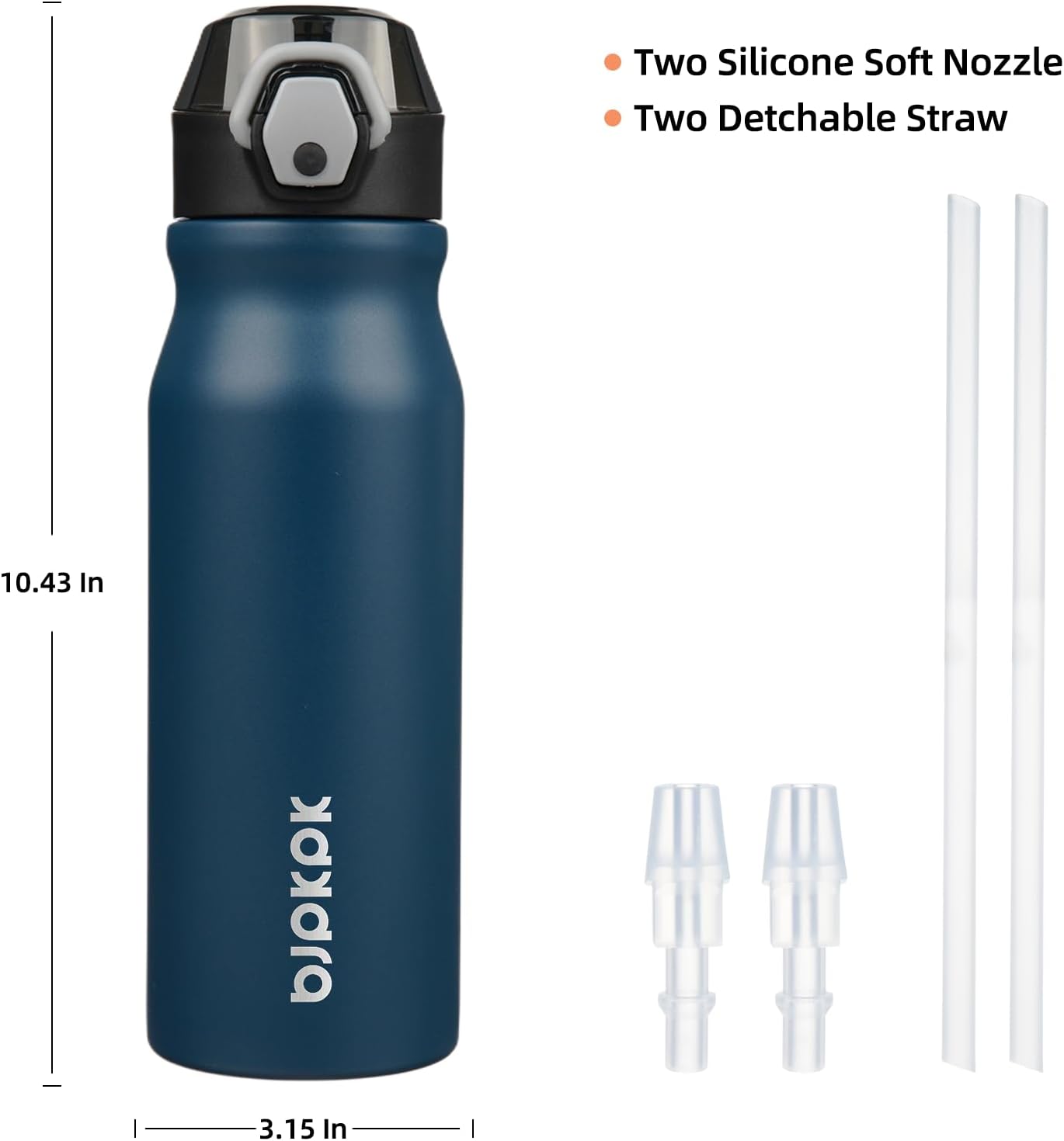 Thumbnail 3 de BJPKPK Insulated Water Bottle 25 oz
