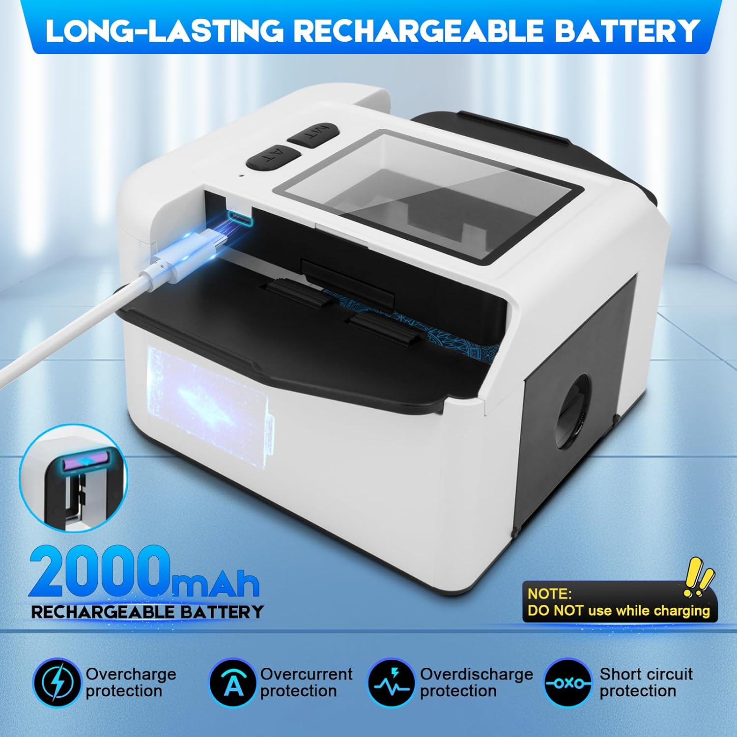 Detalle de Ykall Barajador de Cartas Automático 2000mAh