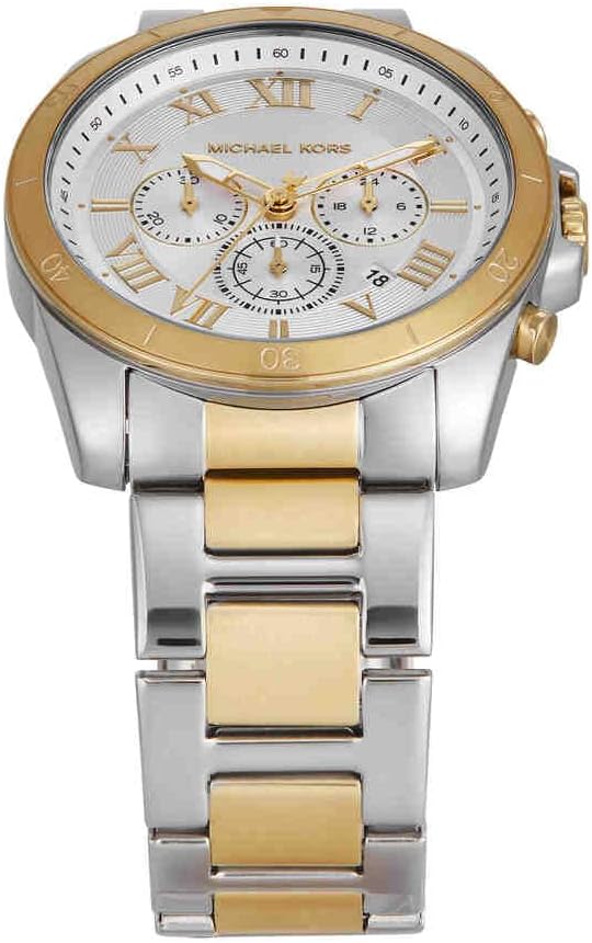 Detalle 2 de Michael Kors Montre Alek pour Homme : chronographe quartz et bracelet en acier inoxydable