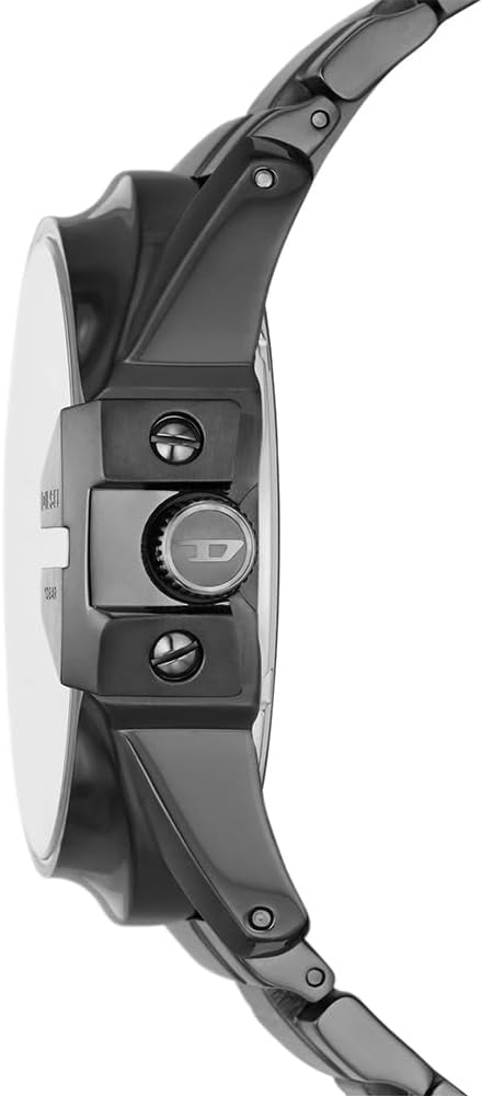 Thumbnail 1 de Diesel Master Chief Dreizeiger Herrenuhr mit Lederarmband (46 mm) – Quarz, Chronographenanzeige