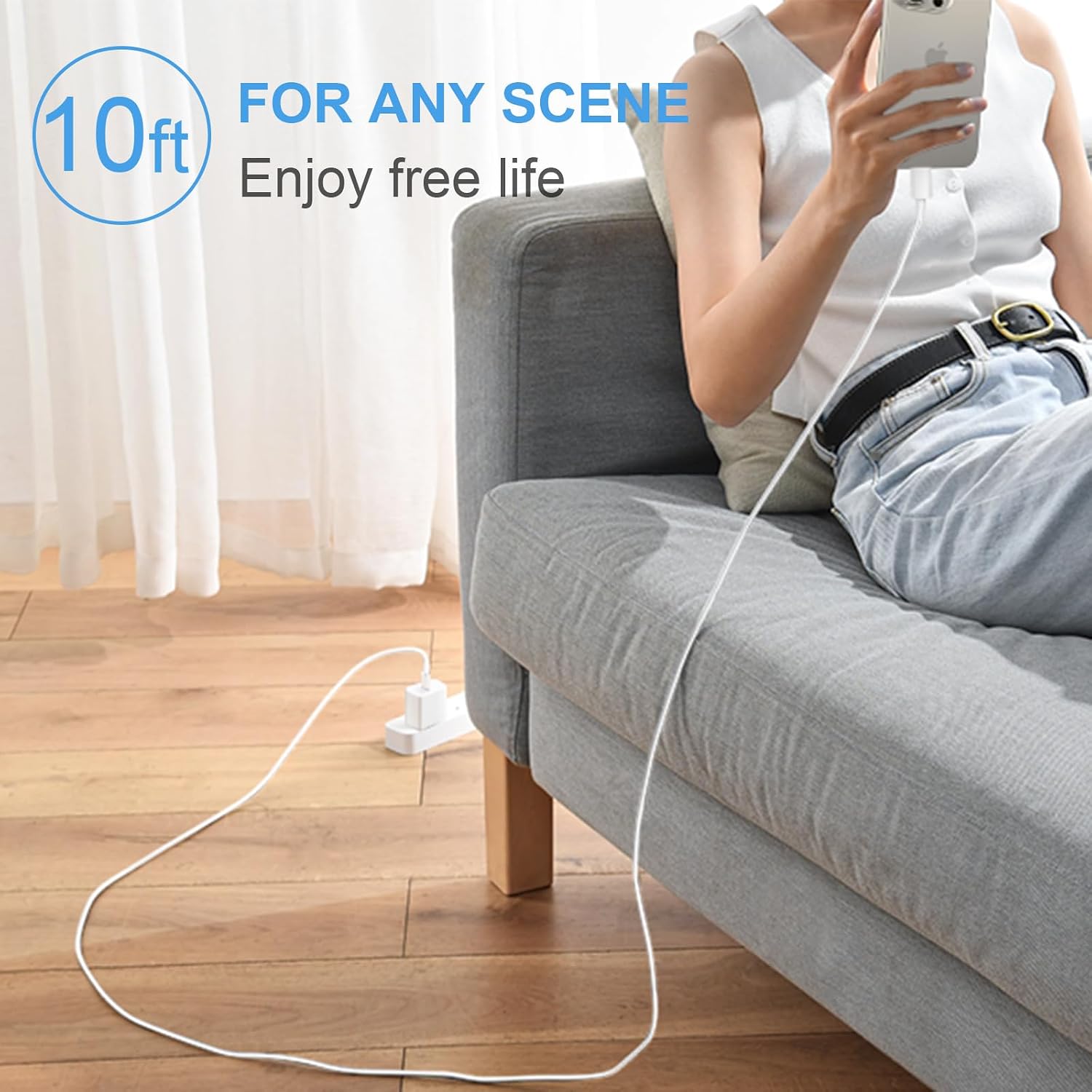 Thumbnail 6 de iPhone Charger 20W USB‑C 10ft 3+3 Pack
