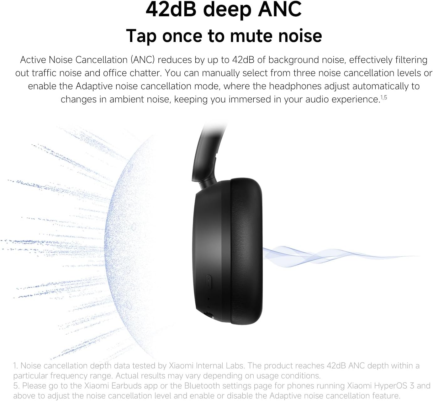 Detalle de Xiaomi Redmi Headphones Neo review