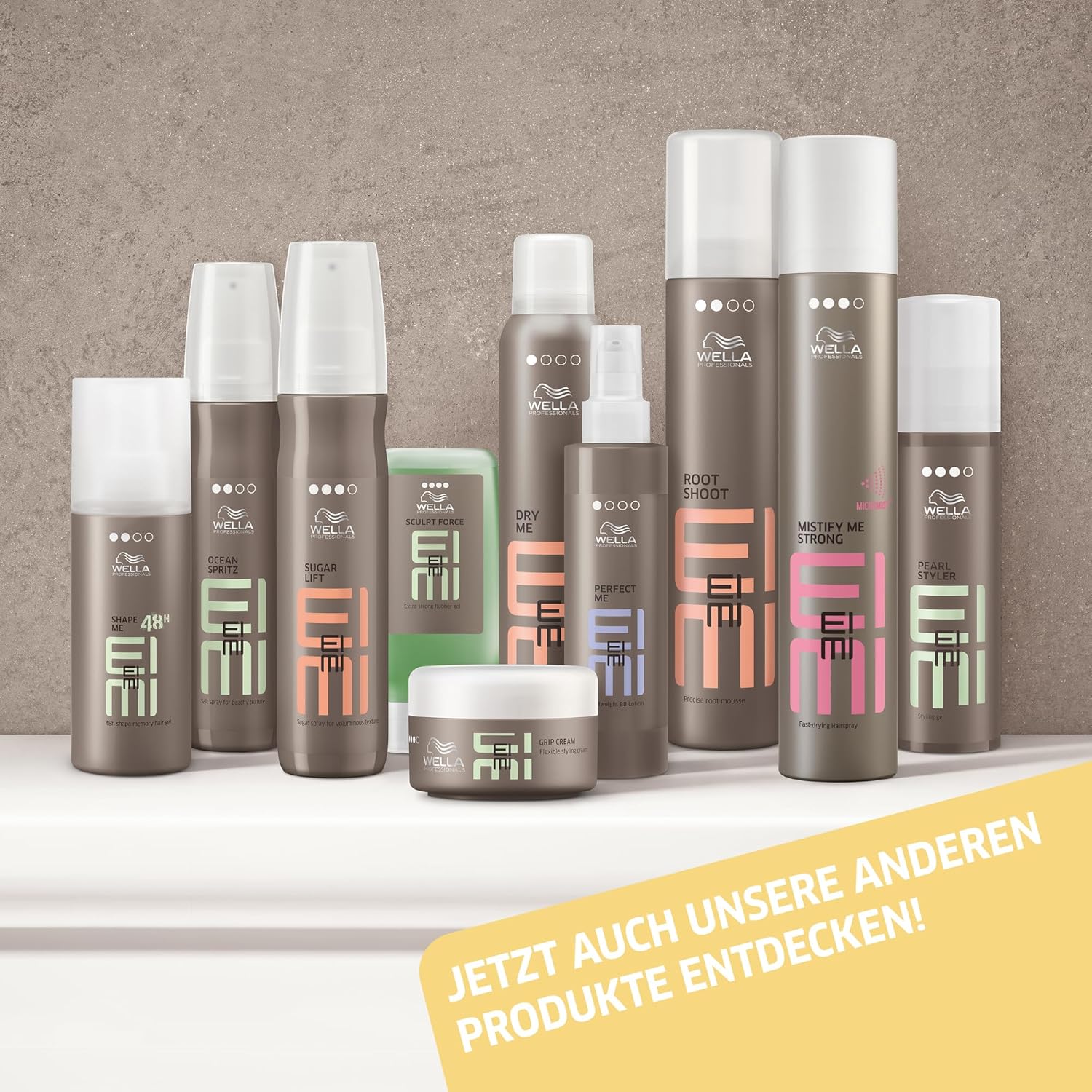 Thumbnail 3 de Wella EIMI Just Brilliant – Glanzpomade mit Anti-Frizz-Effekt und Feuchtigkeitsschutz