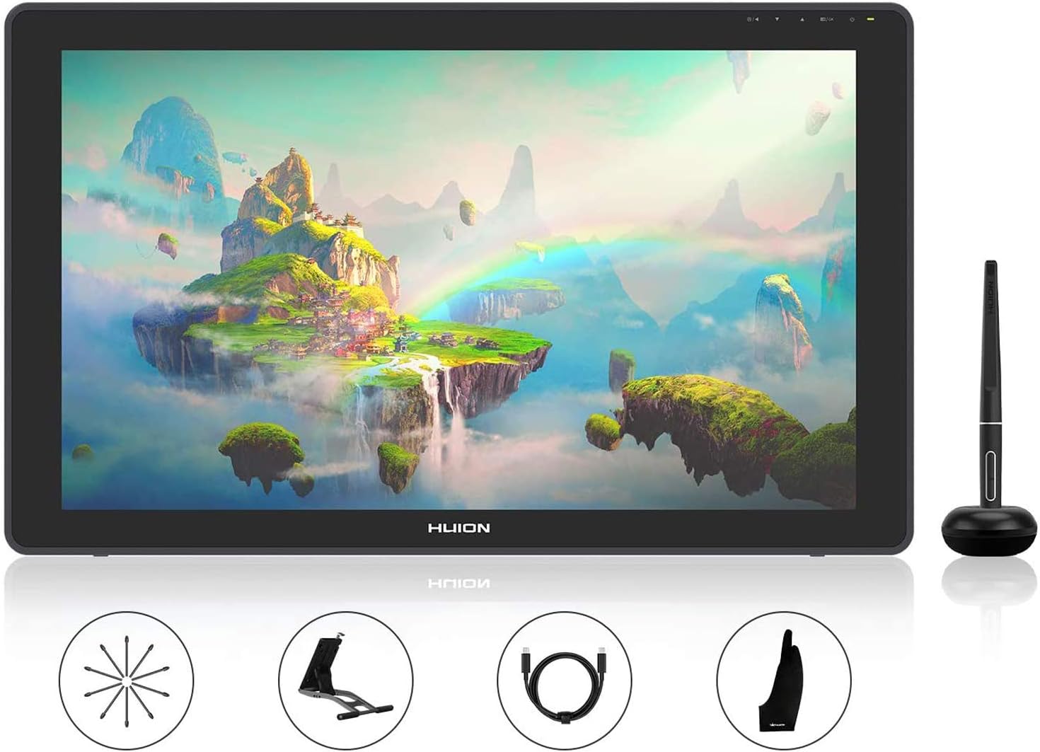 Detalle de HUION KAMVAS 22 Plus 21.5 inch drawing tablet