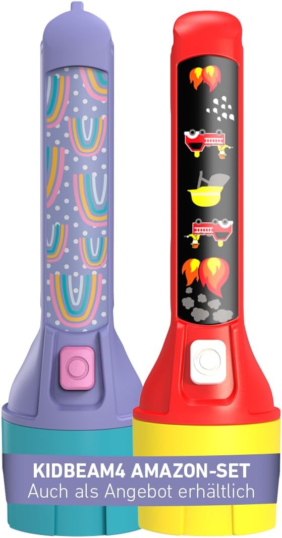 Thumbnail 5 de Ledlenser KidBEAM4 Kinder-Taschenlampe Feuerwehrmann – 4 LED-Farben, Clip, Autoabschaltung