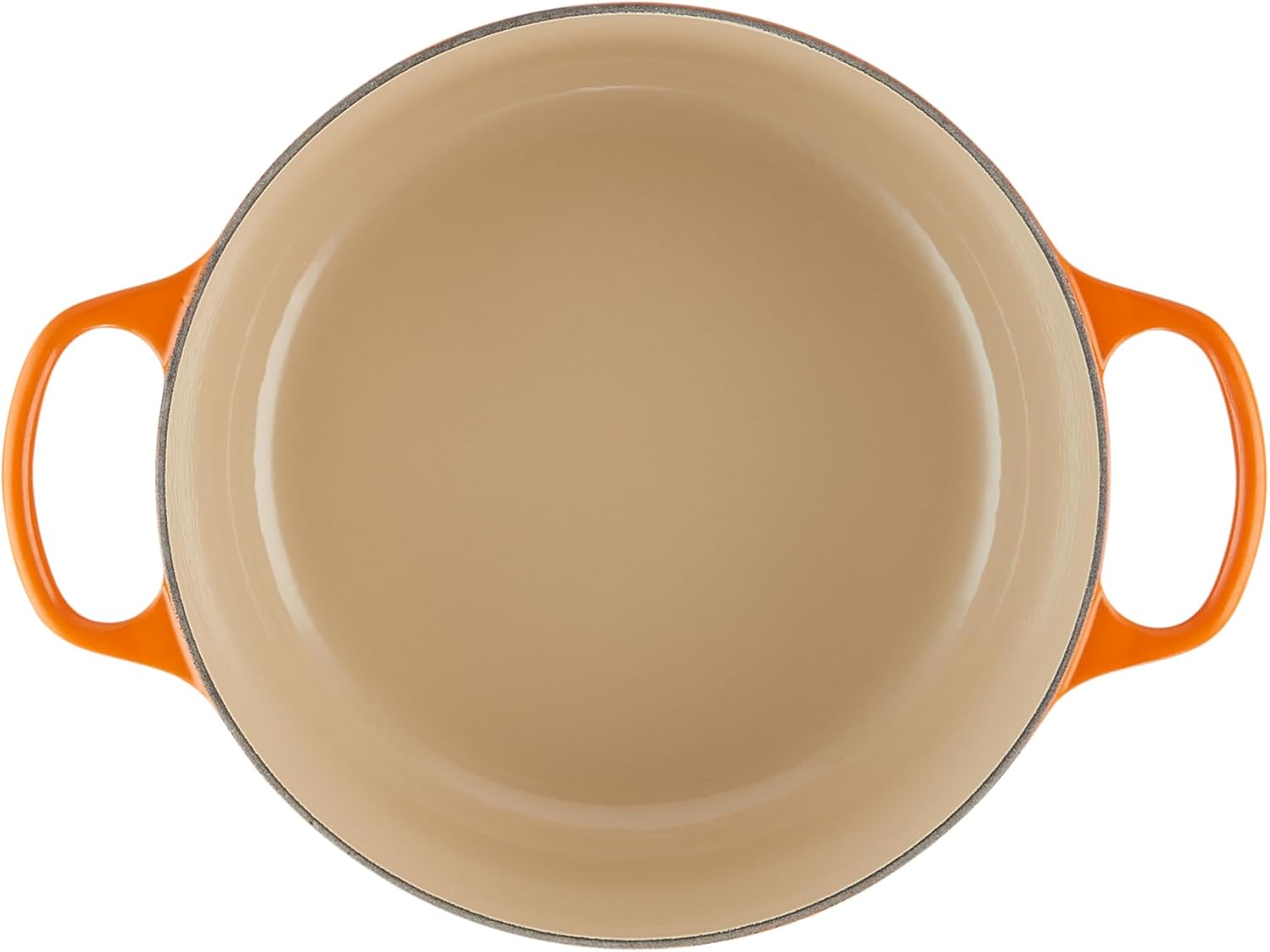 Detalle de Le Creuset Signature Gusseisen-Bräter mit Deckel Ø 26 cm – 5,3 L, Volcanique