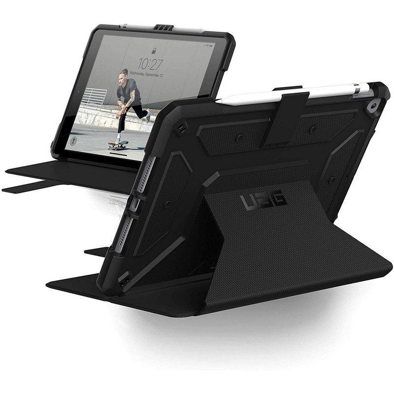 Detalle 2 de UAG Metropolis Funda Negra para iPad 10.2" 2019/2020