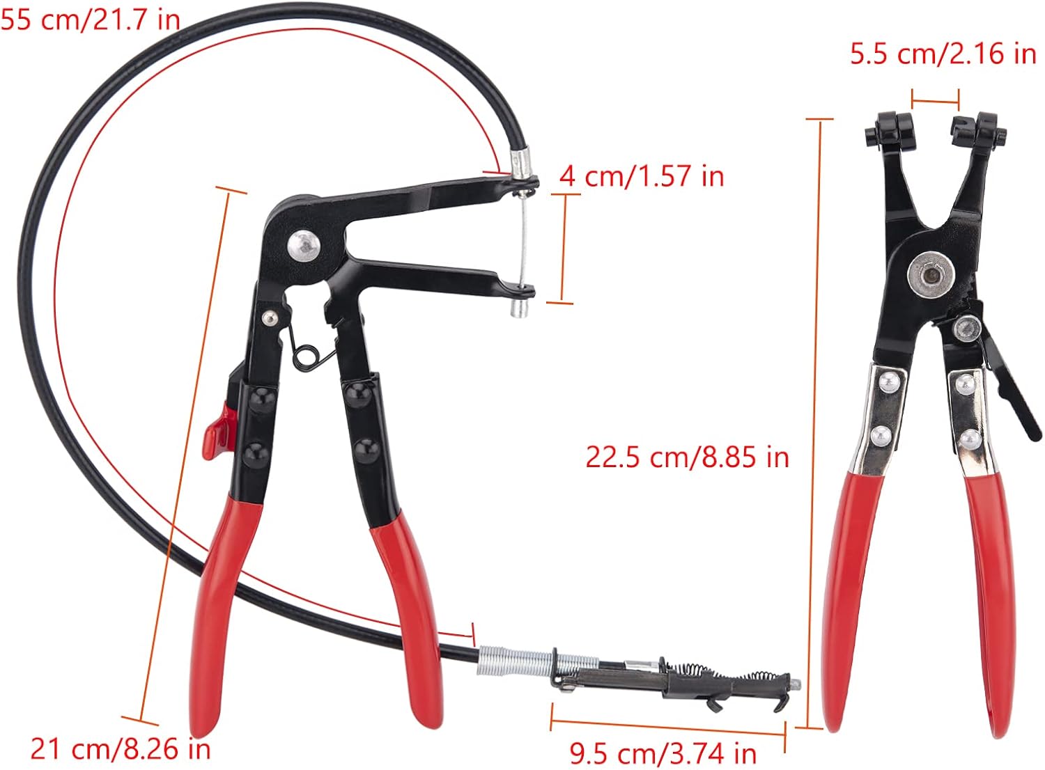 Thumbnail 5 de 24" Cable Hose Clamp Pliers for 18-54mm hose clamps