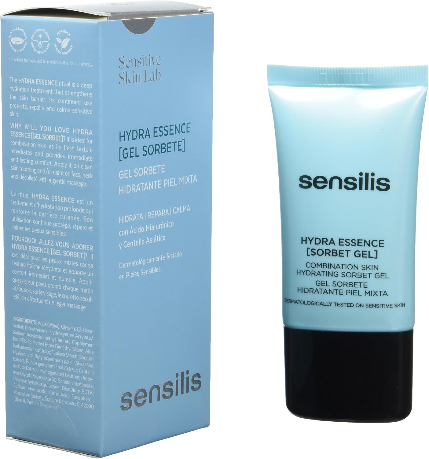 Detalle 2 de Sensilis Hydra Essence Gel Sorbet 40 ml