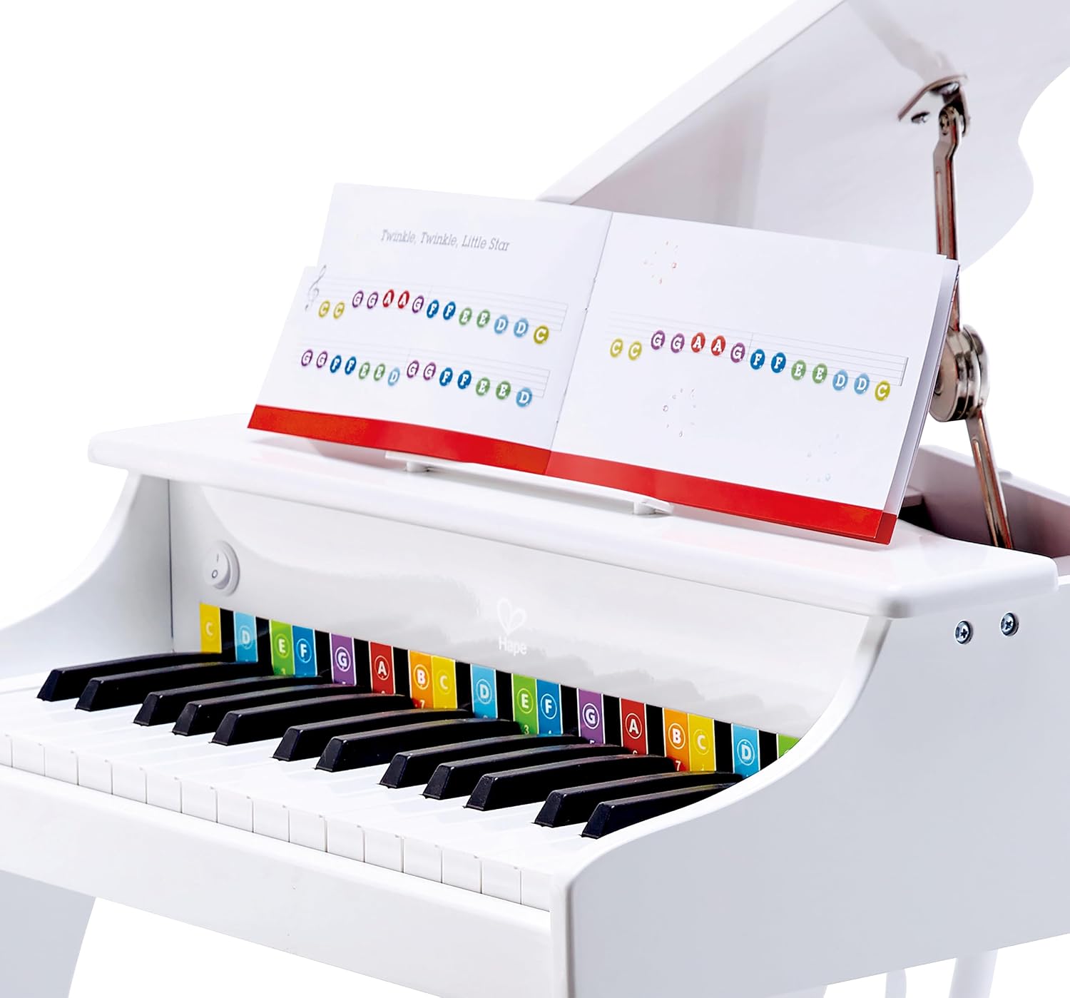 Thumbnail 5 de Hape Piano à queue 30 touches Blanc 🎹