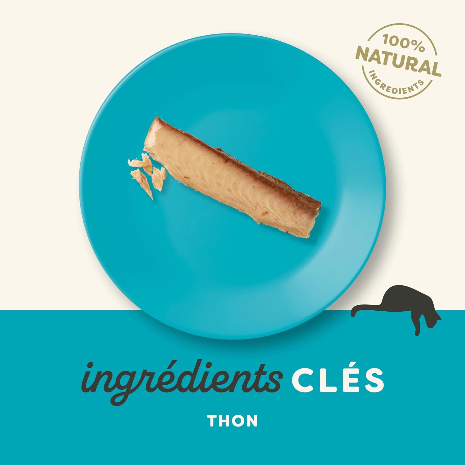 Detalle 2 de Applaws: Friandise naturelle 100% thon entier pour chatons et chats – lot de 12 sachets de 30 g
