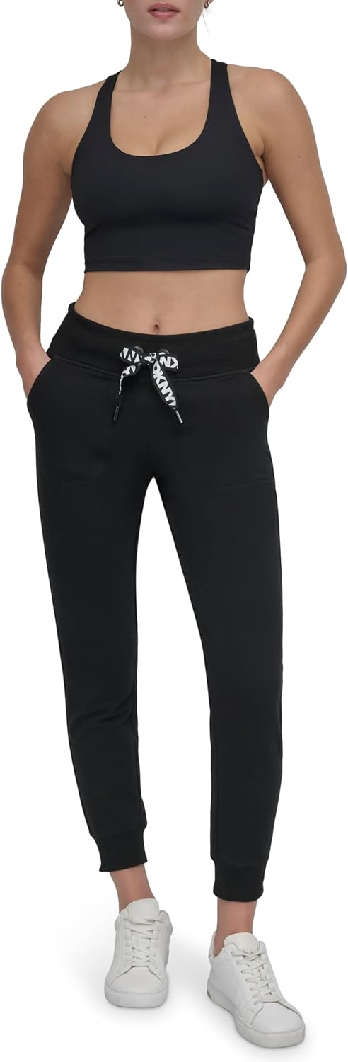 Thumbnail 1 de DKNY Jogger Logo Tape Pockets Soft Everyday Pant: comfort e stile quotidiano