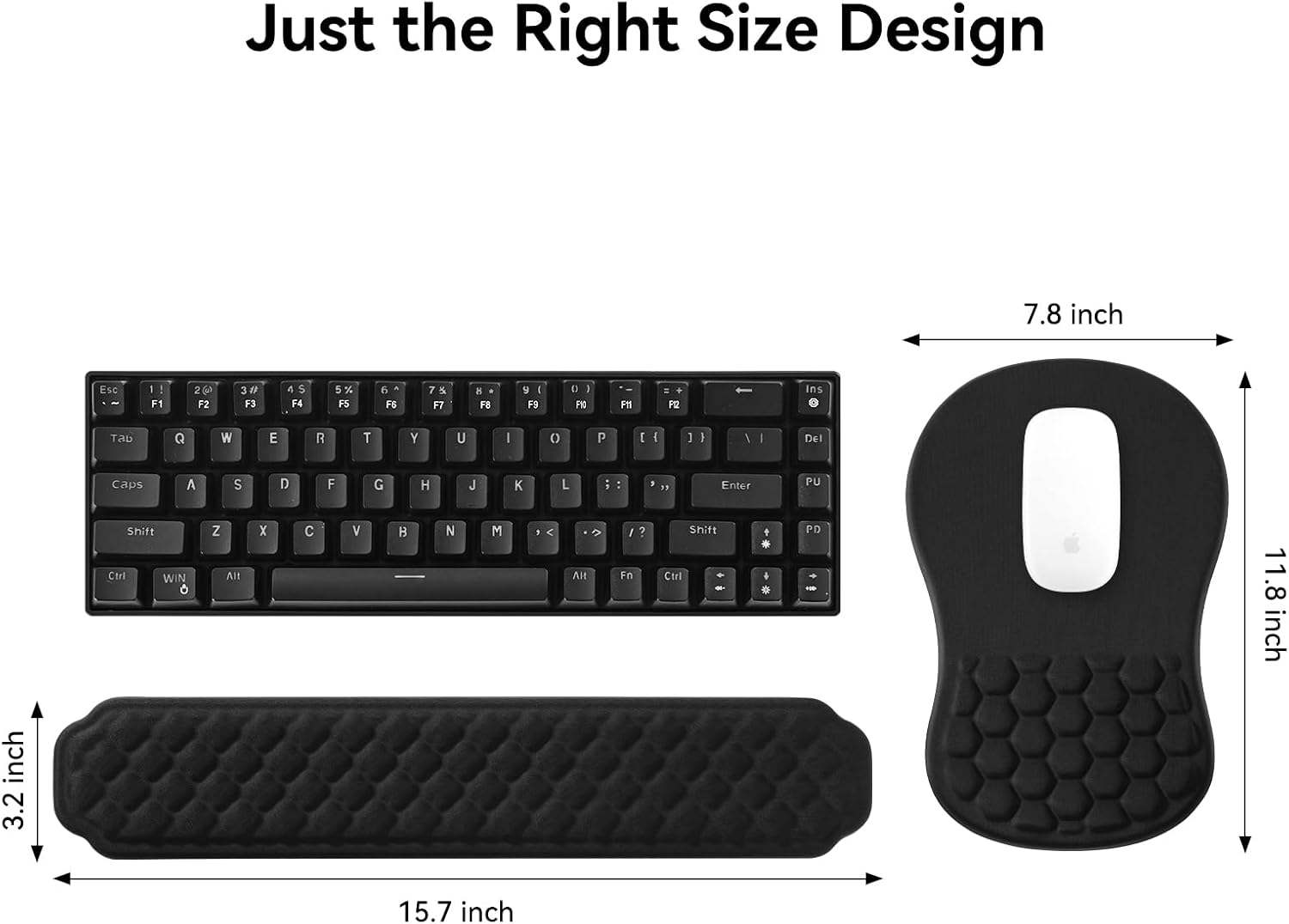 Thumbnail 6 de EooCoo Keyboard Wrist Rest Set ergonomic