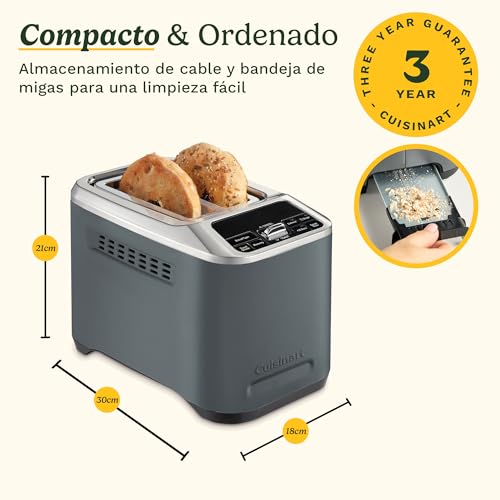Thumbnail 9 de Cuisinart Smart Elite Grille-Pain 2 tranches, fentes extra-longues ⚙