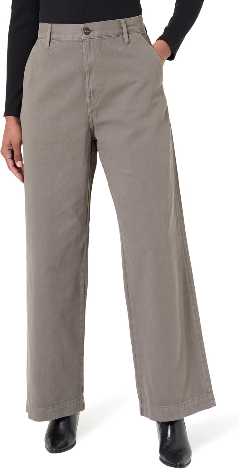 Detalle de G-Star Deck 2.0 High Loose Chino Wmn: pantaloni Donna dalla vestibilità comoda e stile originale
