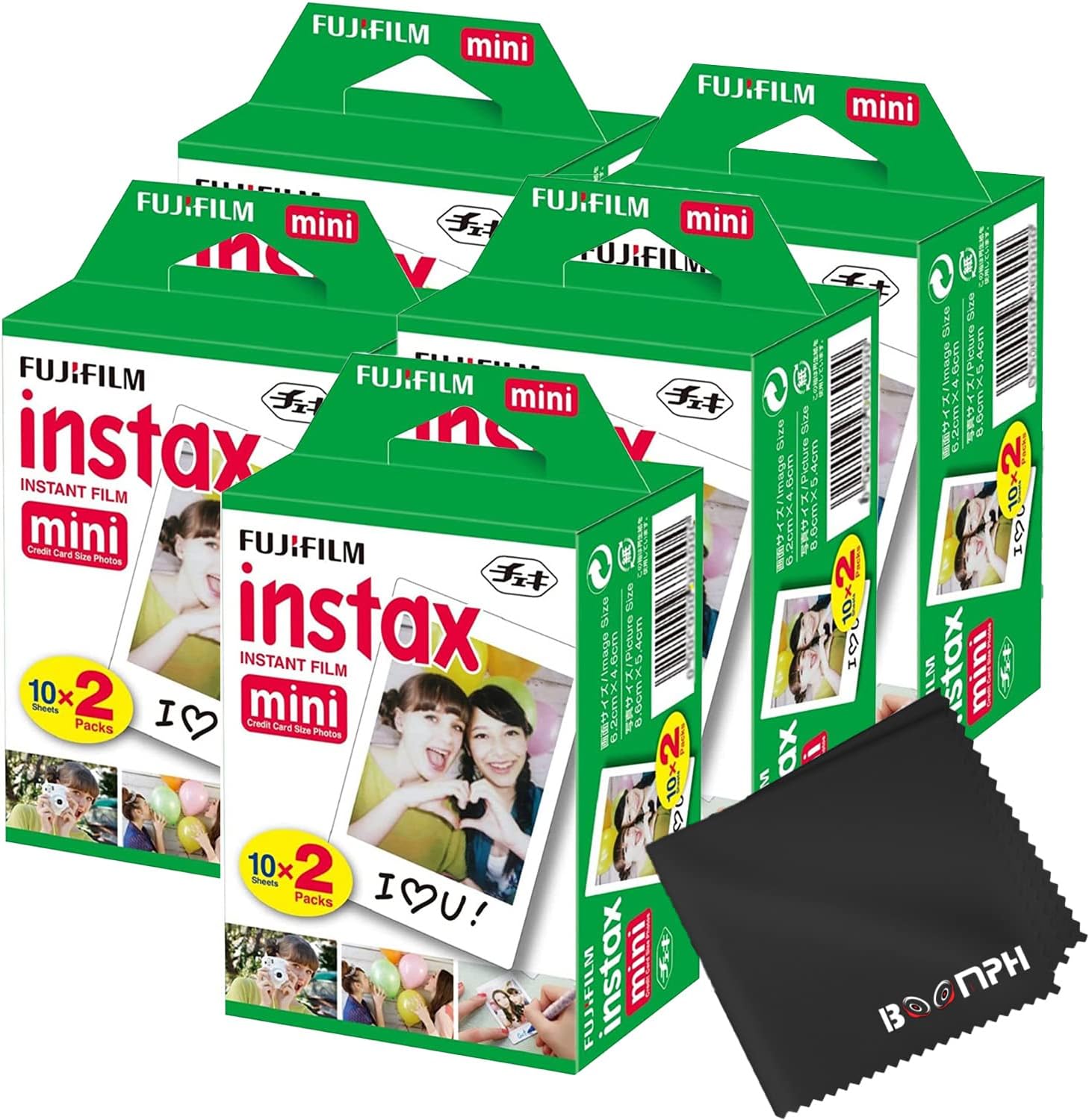 Thumbnail 4 de Fujifilm Instax Mini Film (20 Shots Total) — 10 Sheets x 2, for Instax Mini Cameras