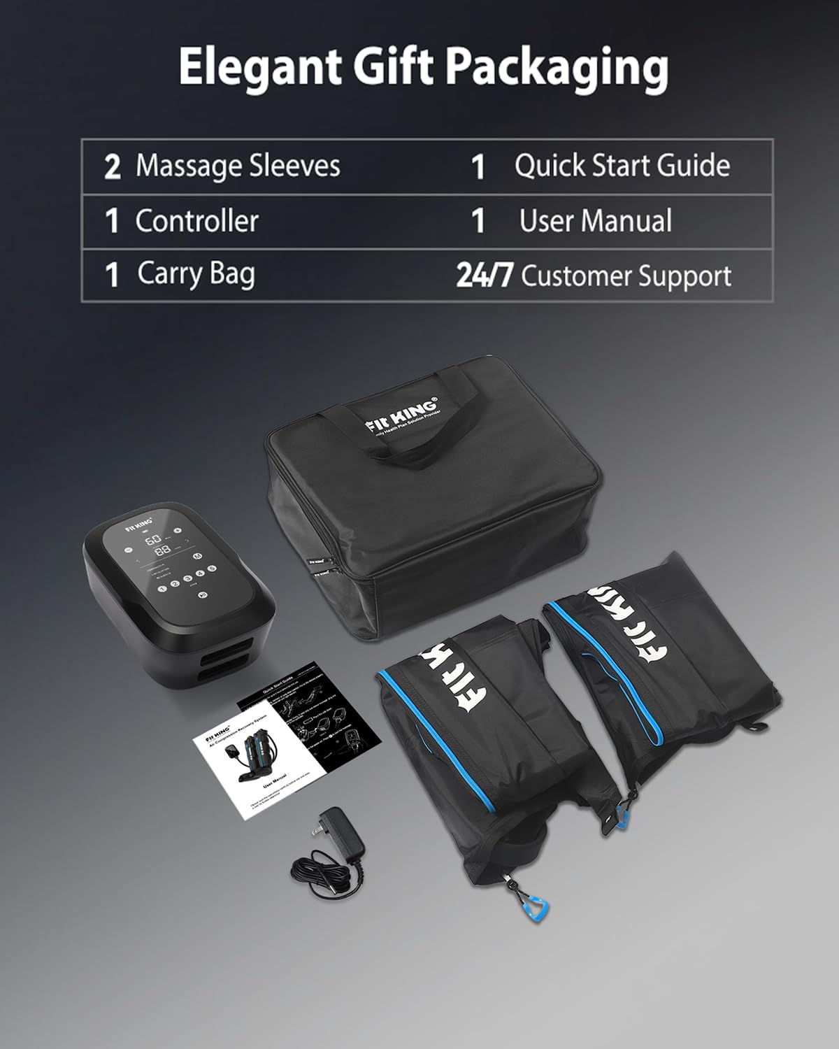 Thumbnail 6 de FIT KING Leg Massager Boots 🚶