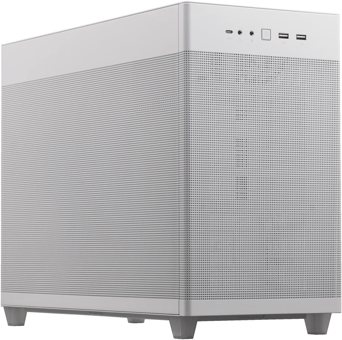 Detalle de ASUS AP201 PRIME CASE MESH WHITE EDITION メッシュパネル Micro-ATXケース