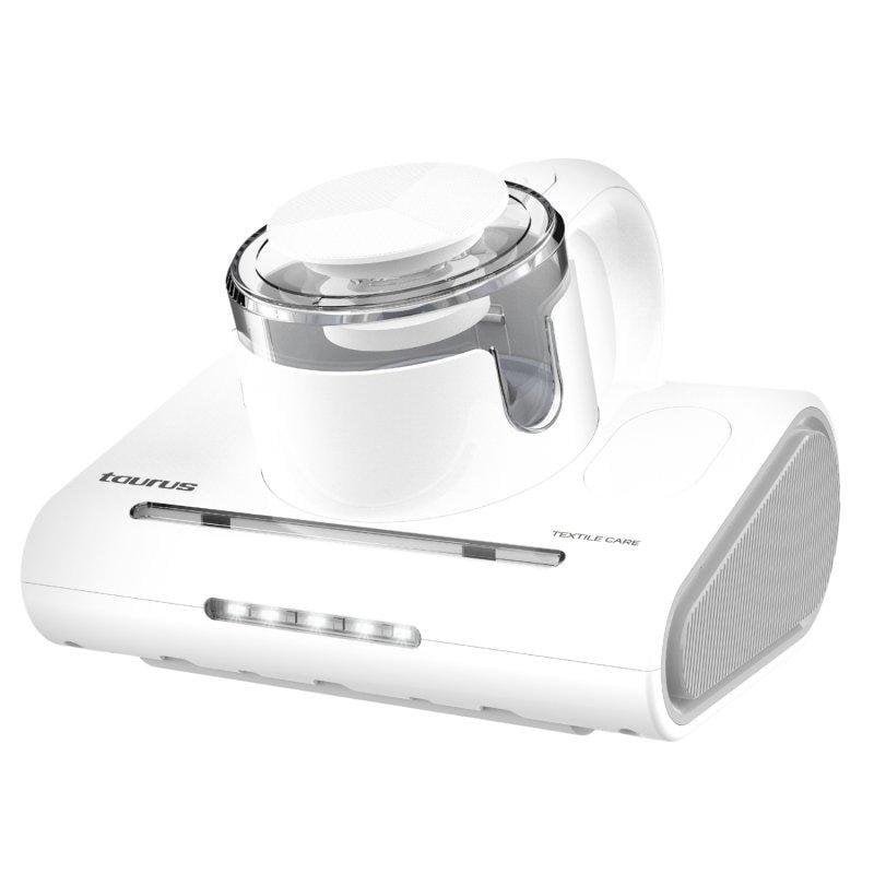 Detalle de Aspirador de Tapicerías Taurus Textile Care 300 W: limpieza profunda con UV-C y cepillo de silicona
