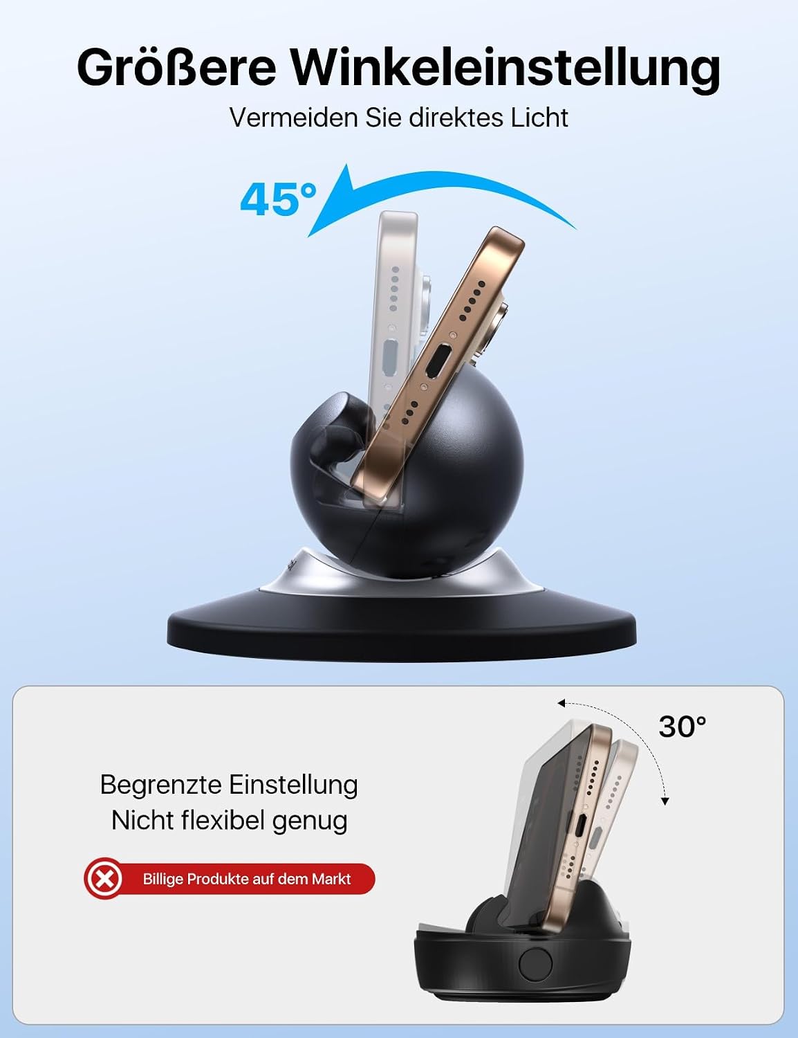 Thumbnail 6 de andobil Handyhalterung Auto 45°