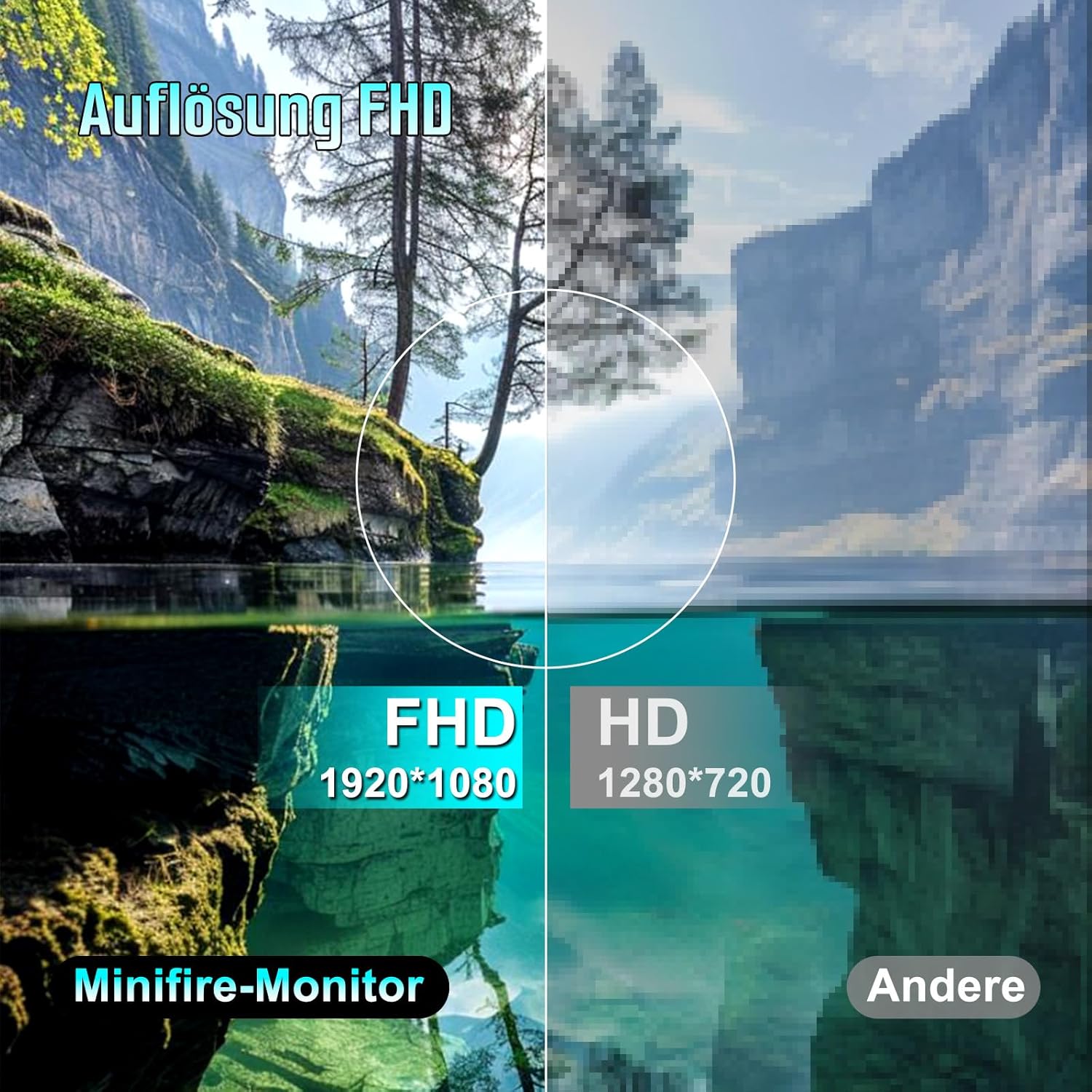 Thumbnail 5 de Minifire MFG24F4 24" Gaming-Monitor 180Hz