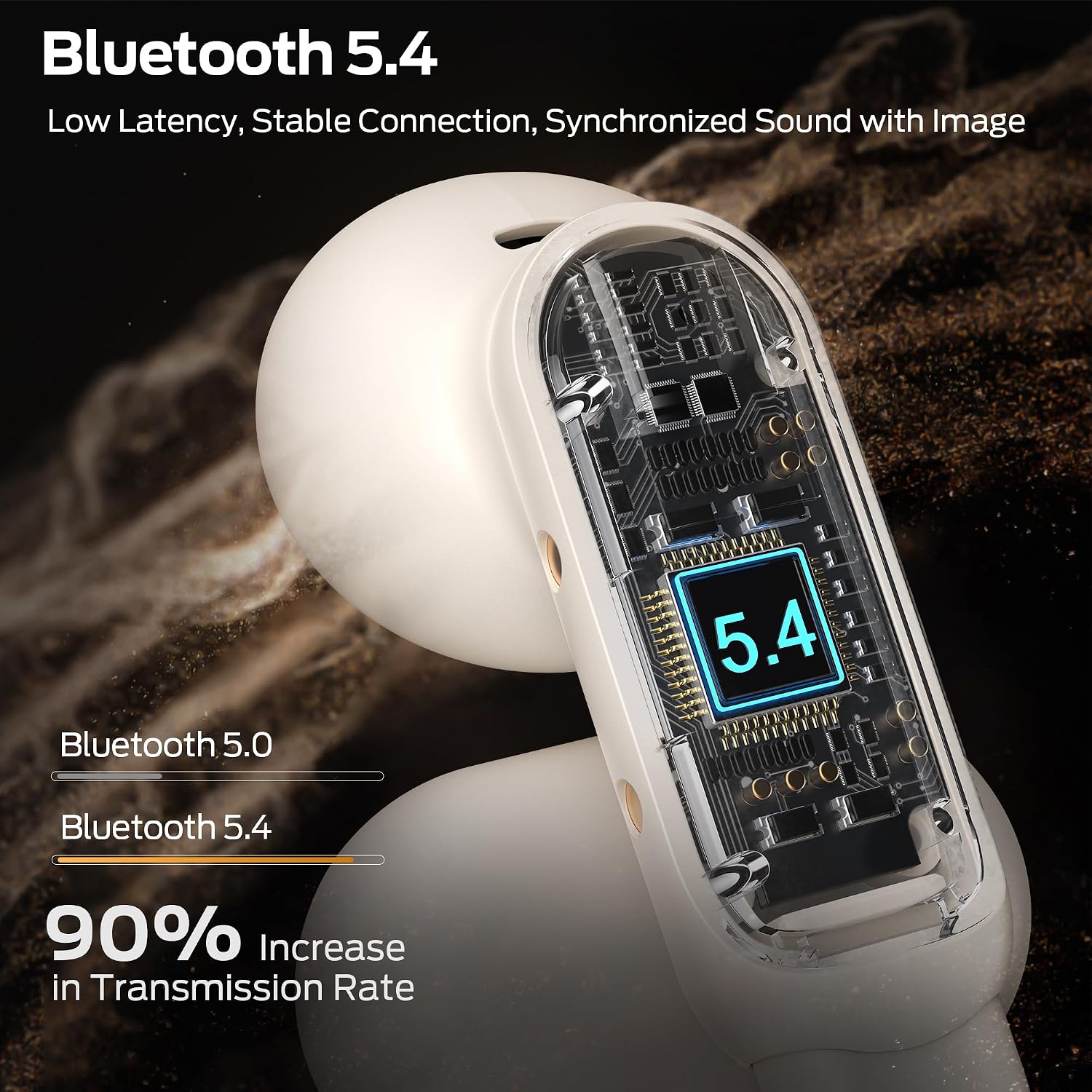 Thumbnail 4 de Monster Open AC601 Wireless Earbuds 32H playtime