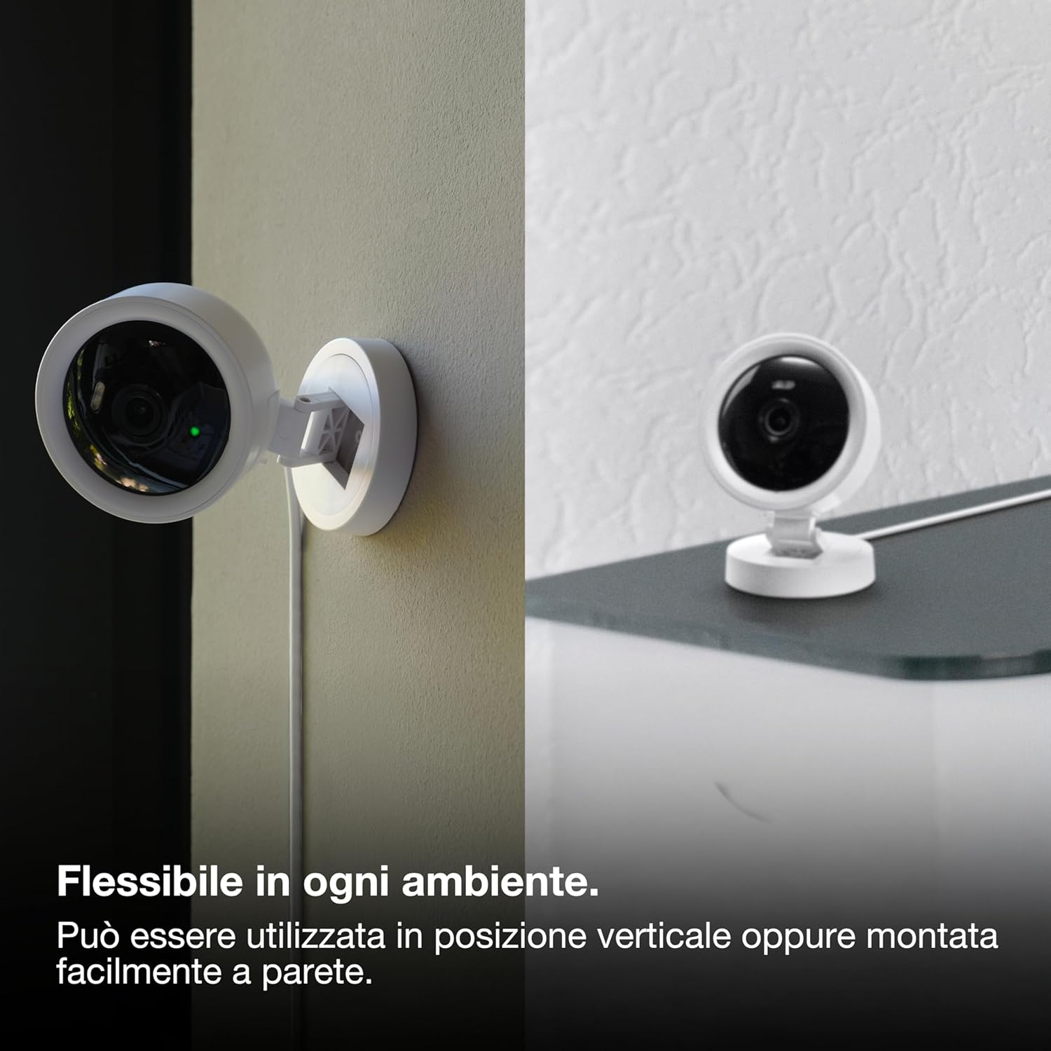 Thumbnail 4 de OSRAM Telecamera SMART+ WiFi 4MP 2K QHD – Interni con visione notturna, audio bidirezionale e integrazione Alexa