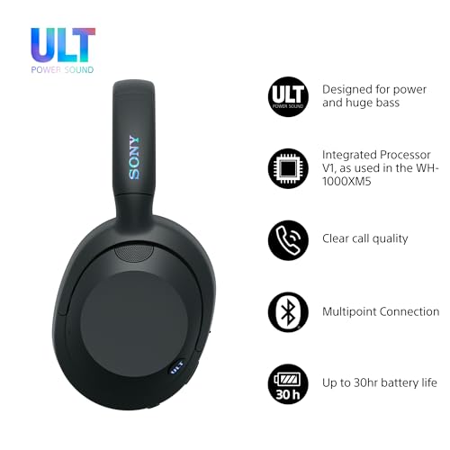 Detalle de Sony ULT WEAR Wireless Noise Cancelling Headphones