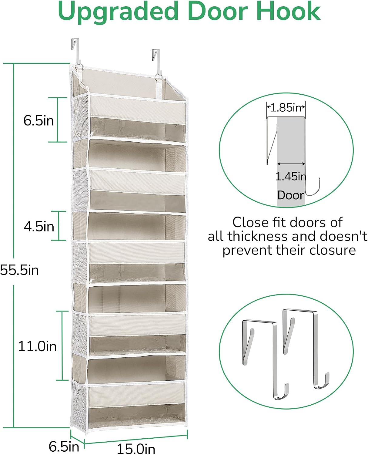 Thumbnail 3 de ULG Over Door Organiser 44 lbs