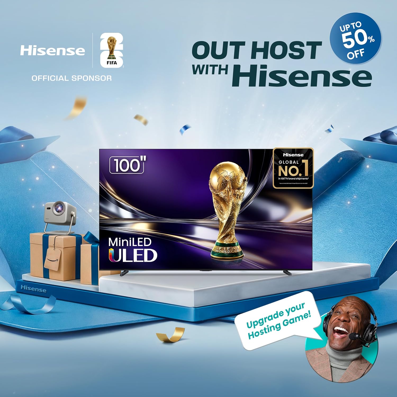 Thumbnail 1 de Hisense 32A4HNR Roku TV 720p
