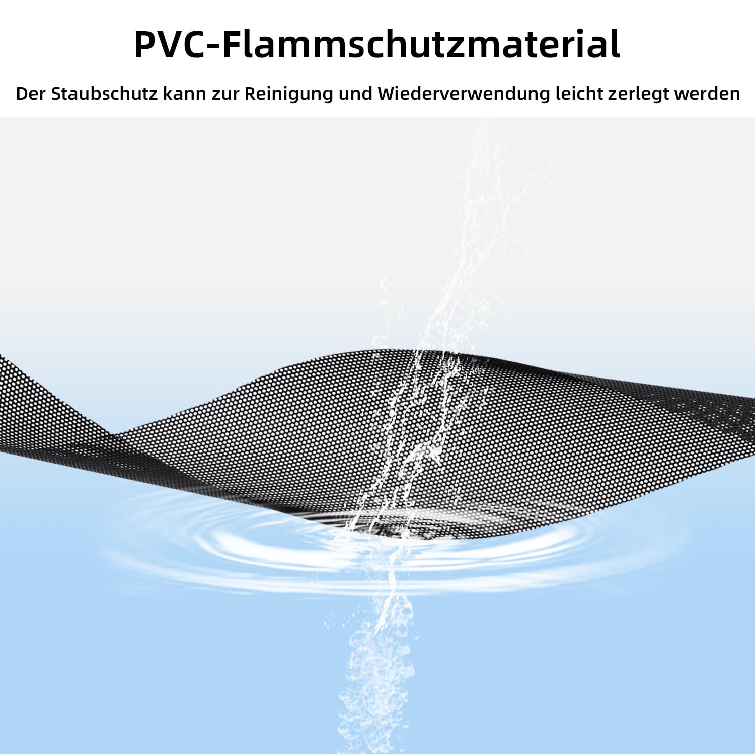 Detalle 2 de Mcbazel PS5 Slim Staubschutznetz Set 8-teilig