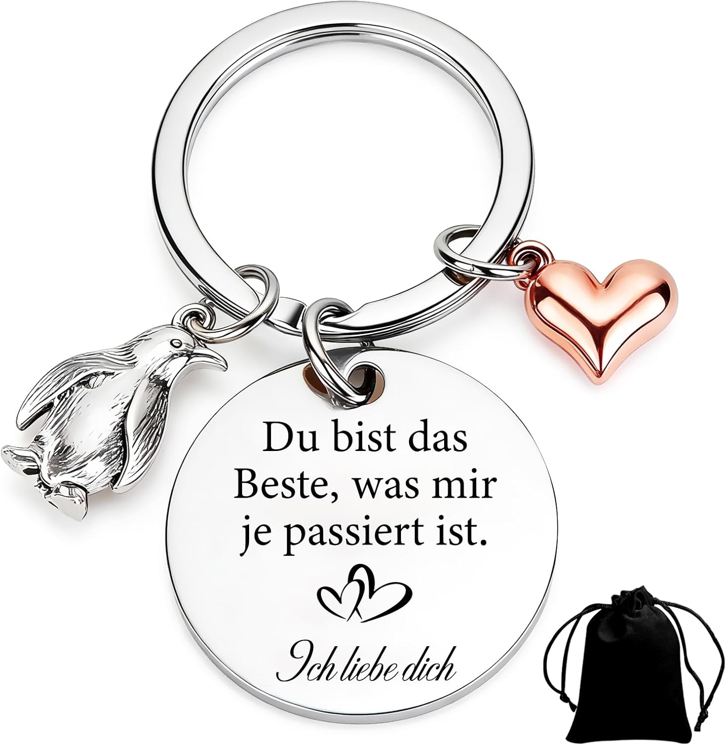 Detalle de TUZELIYA Personalisiert Schlüsselanhänger – personalisiertes Geschenk für sie