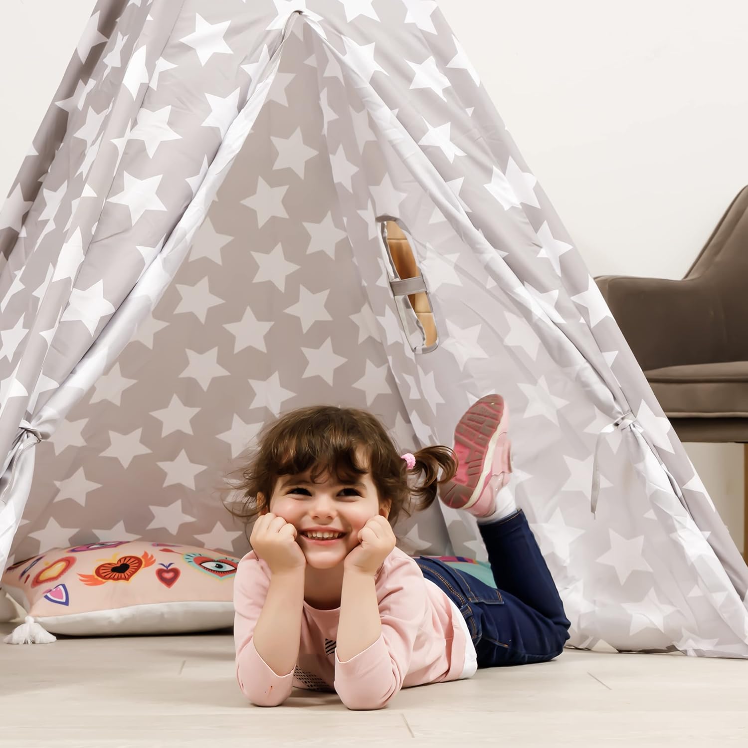 Detalle de Baroni Toys tenda giochi 110x110x140