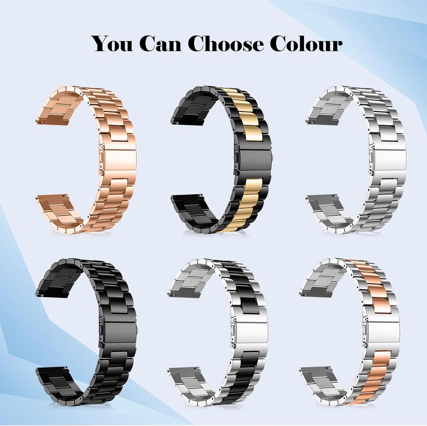 Detalle de 20mm Metal Strap for Garmin Forerunner 570