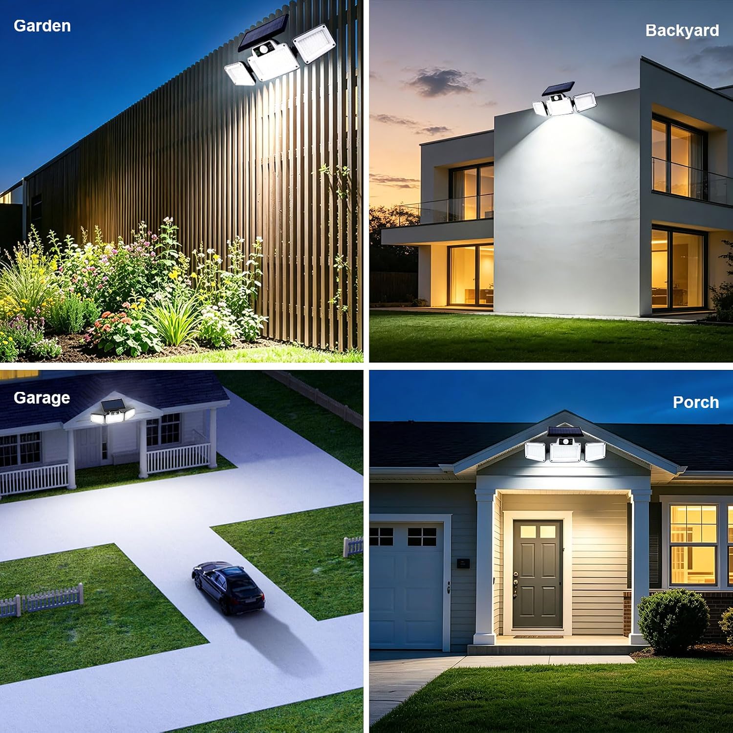 Detalle 2 de 280 LED Solar Flood Lights