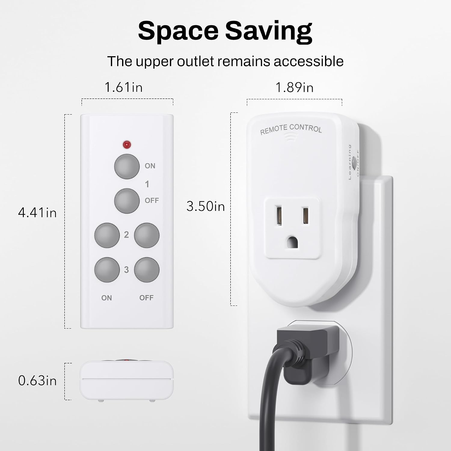 Detalle 1 de BN-LINK Wireless Remote Outlet 10A