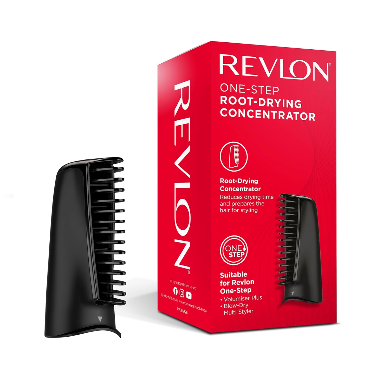 Thumbnail 6 de Revlon One-Step Flachbürstenaufsatz – Flachbürsten-Aufsatz für den One-Step Styling-Tipp