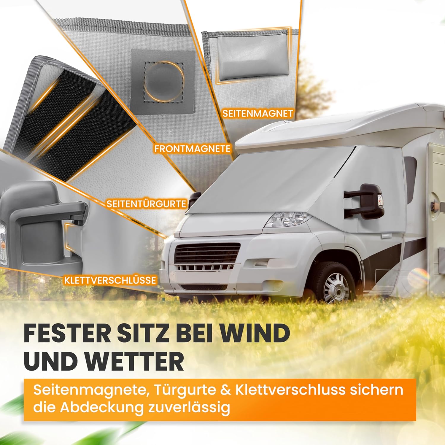 Thumbnail 5 de NATURIZ FIAT Ducato Frontscheibenabdeckung 2006–2025