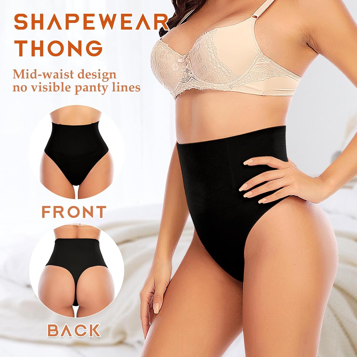 Detalle de Werena Tummy Control Thong Shapewear