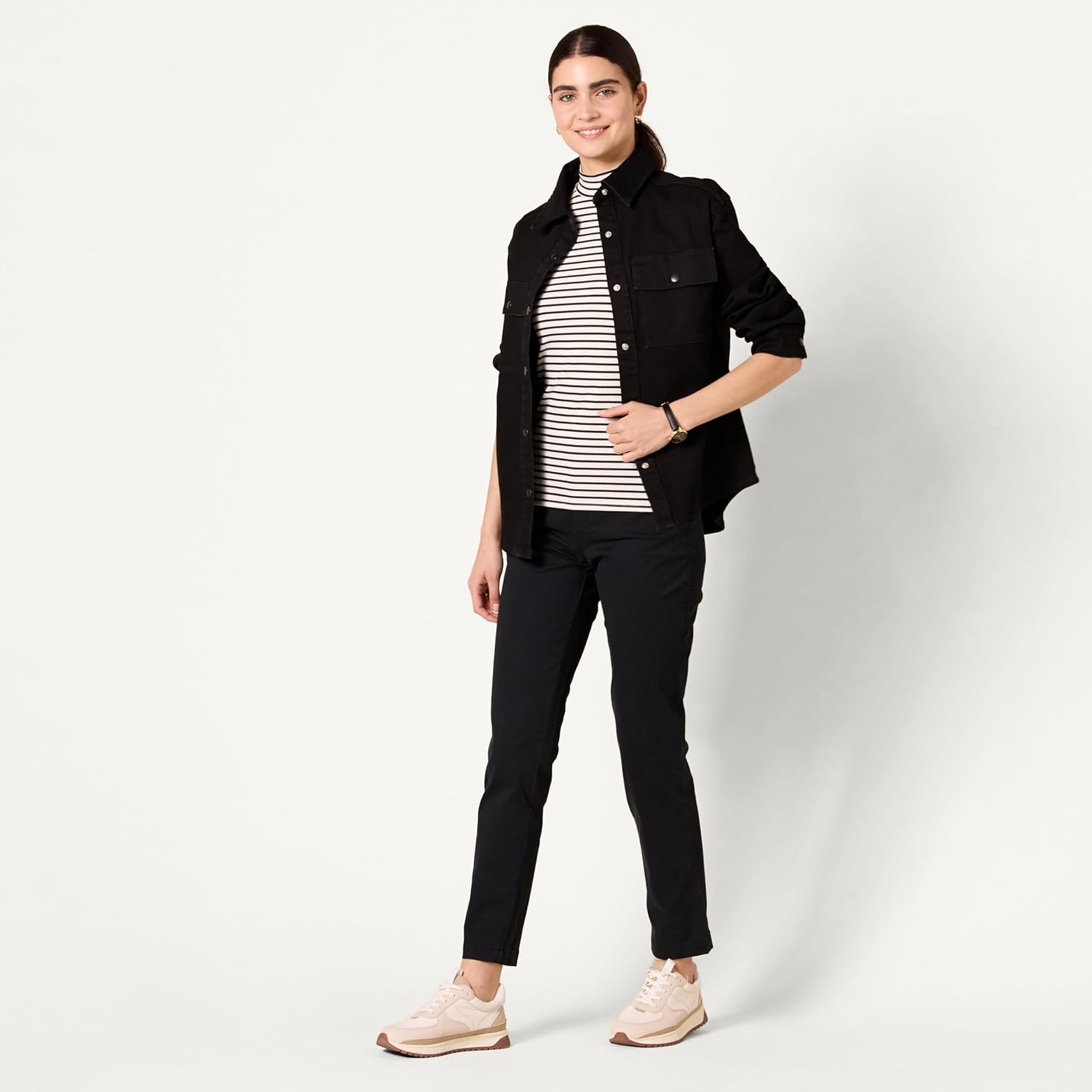 Thumbnail 4 de Amazon Essentials Damen ärmelloses Rippstrick-Top mit Stehkragen (Slim Fit)