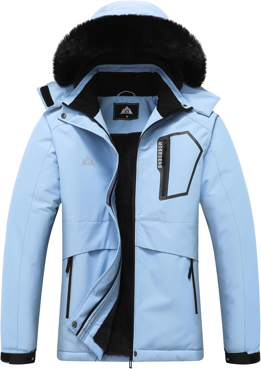 Detalle de MOERDENG Women's Softshell Hiking Jacket