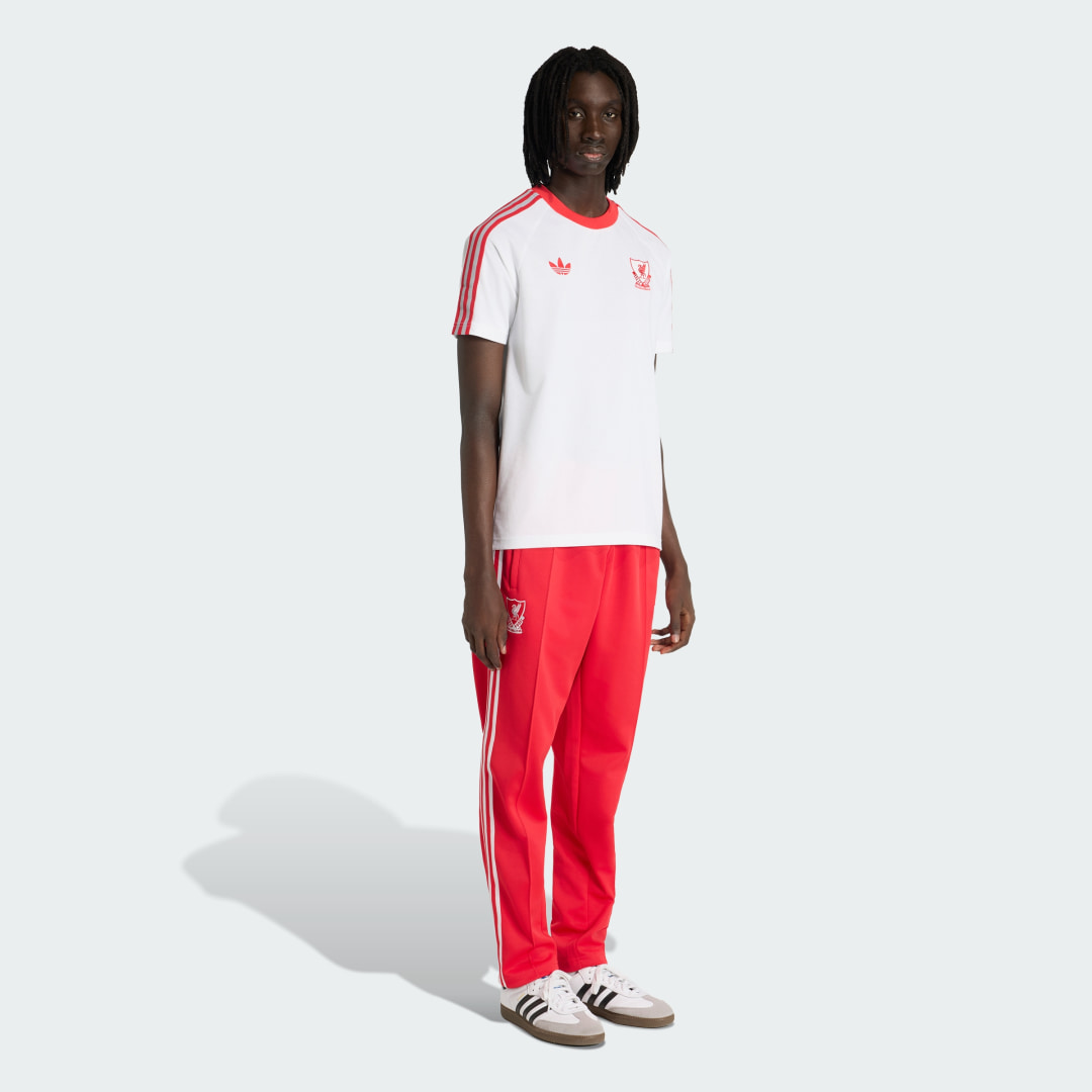 Detalle de Camiseta Liverpool FC Originals de Adidas – Blanca