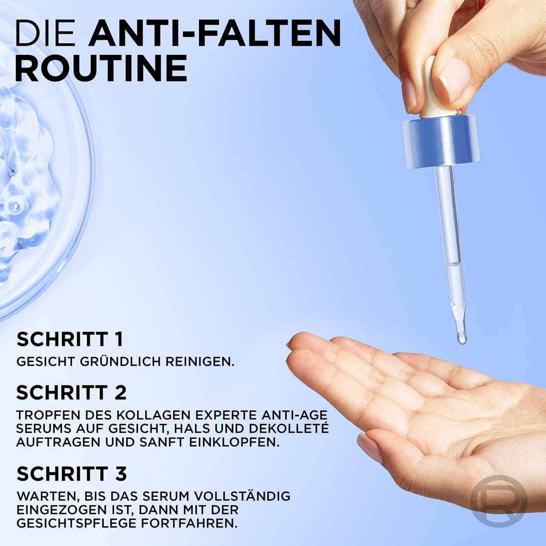 Detalle de L’Oréal Paris Anti-Age Serum Collagen Experte mit Glycerin & Vitamin C (30 ml)