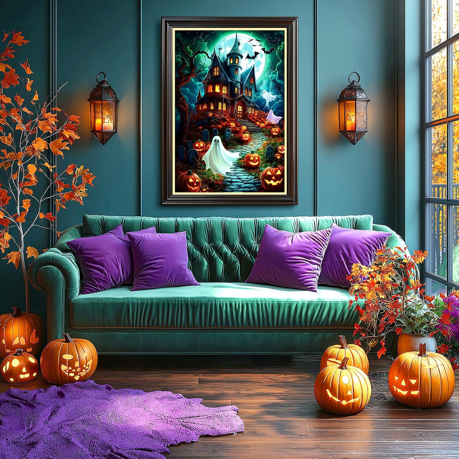 Detalle de Blueforest Halloween jigsaw puzzle, 1,000 pieces
