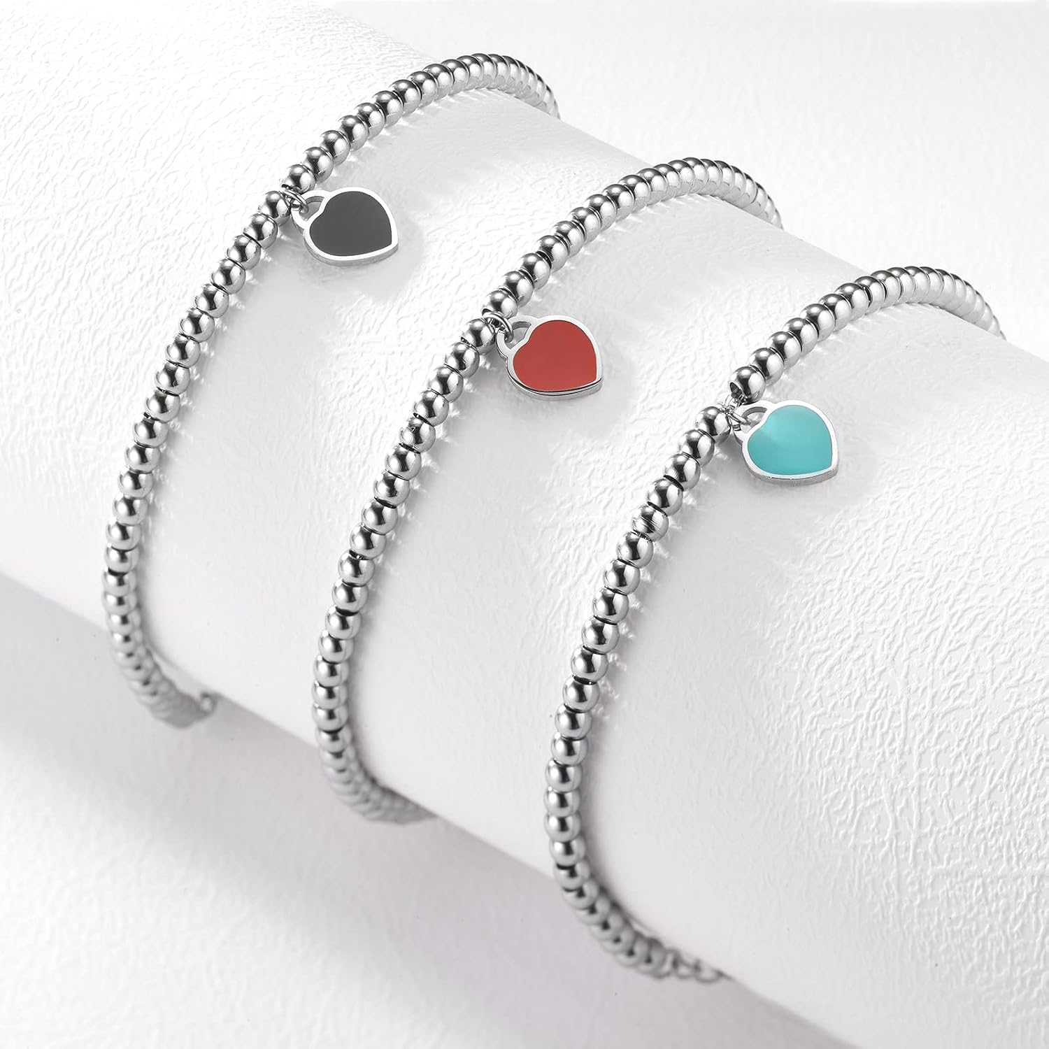 Thumbnail 6 de inSCINTILLE Cuore Rock Bracciale Donna 17–20 cm