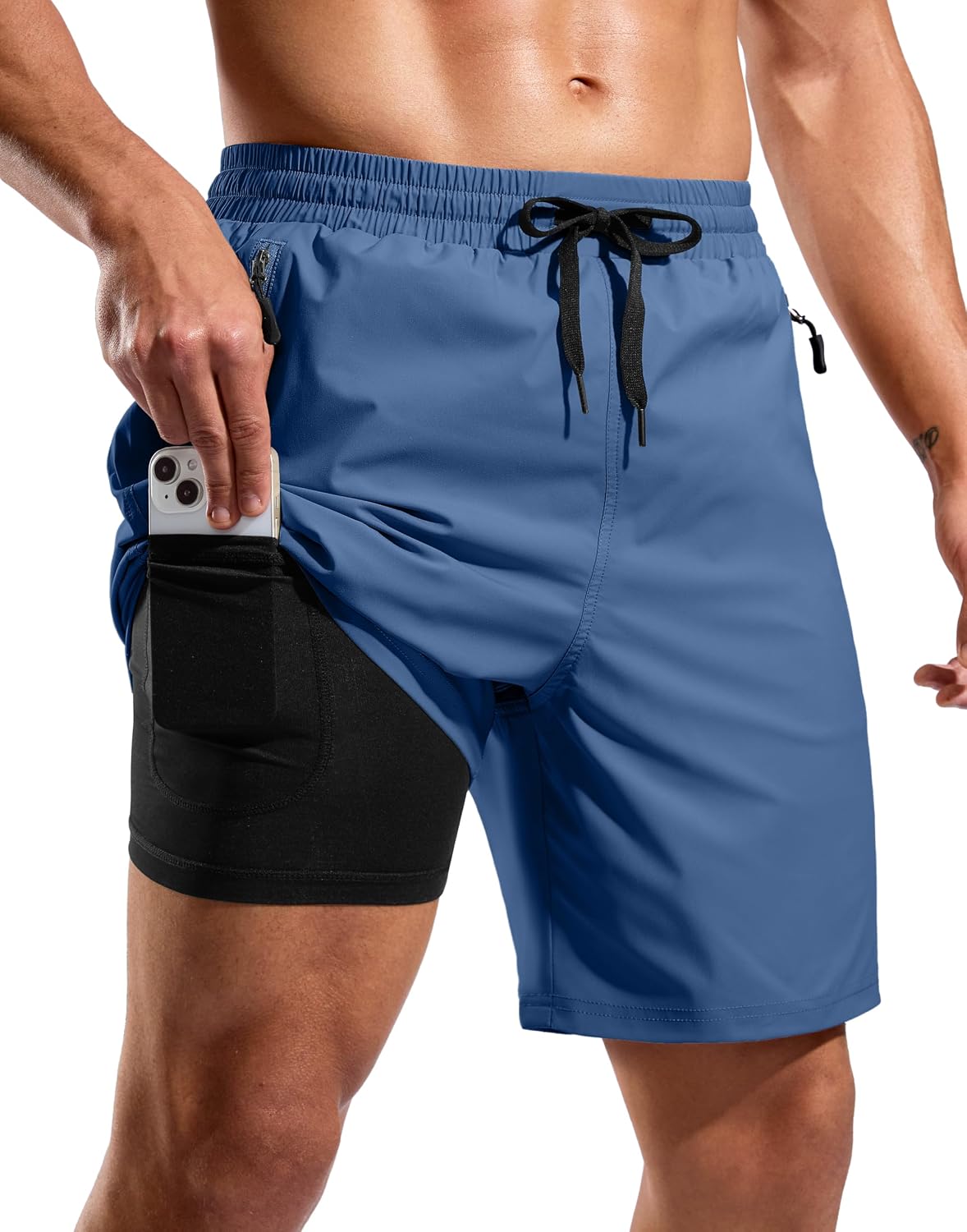 Detalle de G Gradual Men's Swim Trunks, 7-inch/9-inch