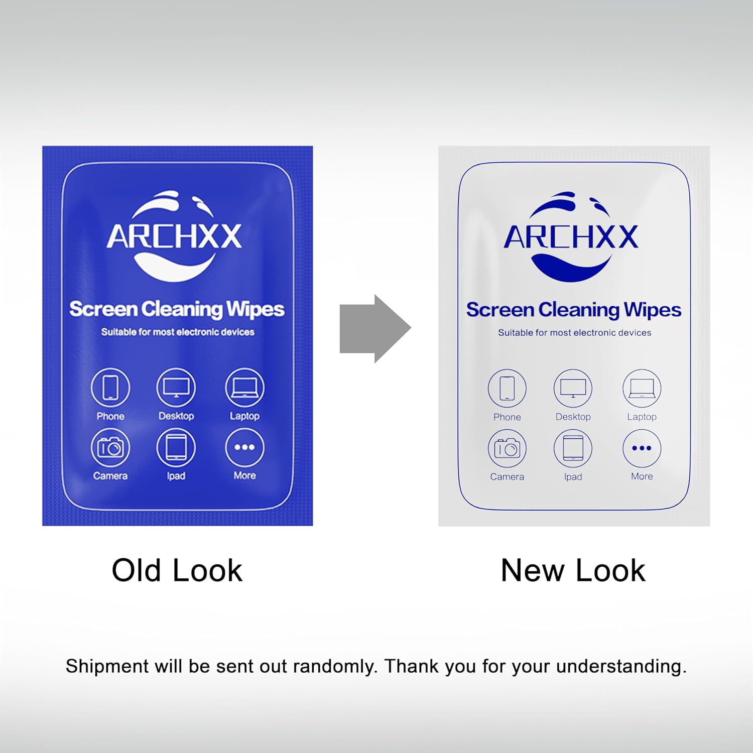 Detalle 2 de ARCHXX Screen Wipes for Electronics (120 Count, 6x6) – Pre-Moistened Screen Cleaner